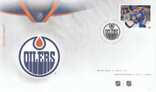 2013 Canada #2672 Canadian NHL Team Jerseys: Edmonton Oilers FDC