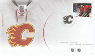 2013 Canada #2674 Canadian NHL Team Jerseys: Calgary Flames FDC