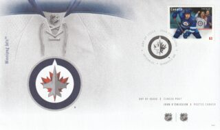 2013 Canada #2675 Canadian NHL Team Jerseys: Winnipeg Jets FDC