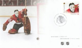 2015 Canada #2868 Great Canadian Goalies - Tony Esposito FDC