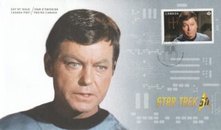 2016 Canada #2921 Star Trek: Dr. Leonard "Bones" McCoy FDC
