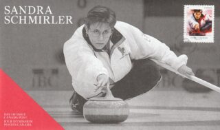 2014 Canada #2706 Pioneers of Winter Sports: Sandra Schmirler (1963 - 2000) FDC