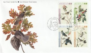 2004 Canada #2039a John James Audubon's Birds - 2 FDC