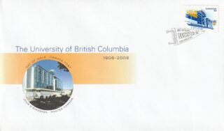 2008 Canada #2264 University of British Columbia FDC