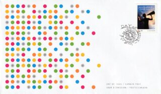 2008 Canada #B14 Mental Health: Figure stepping out of the shadows FDC