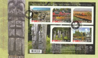 2014 Canada #2739 UNESCO World Heritage Sites in Canada FDC
