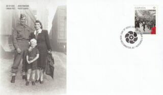 2014 Canada #2795 Wait For Me, Daddy FDC