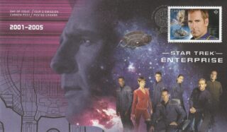 2017 Canada #2990 Star Trek (Year 2): Captains Captain Archer vs. Commander Dolim FDC