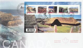 2017 Canada #2963 UNESCO World Heritage Sites in Canada (3) FDC