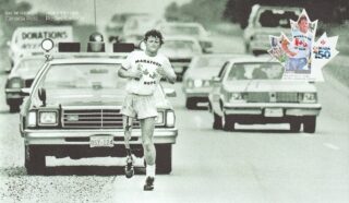 2017 Canada #3003 Canada 150 - 1980: Marathon of Hope FDC