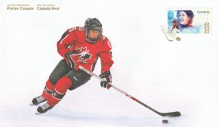 2018 Canada #3082 Women in Winter Sports: Danielle Goyette FDC