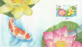 2018 Canada #3090 - 3091 Lotus FDC