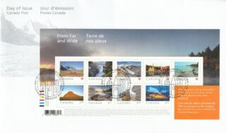2019 Canada #3138 From Far and Wide (2) FDC