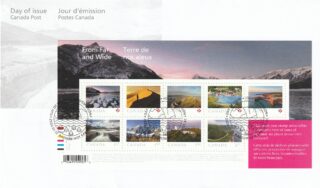 2020 Canada #3206 From Far and Wide (3) FDC