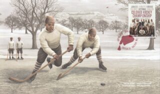 2020 Canada #3233 Black History Month: Colored Hockey Championship FDC