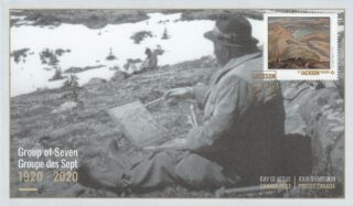 2020 Canada #3243c Group of Seven: Labrador Coast, A.Y. Jackson FDC