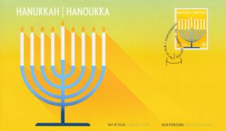 2020 Canada #3258 Hanukkah FDC