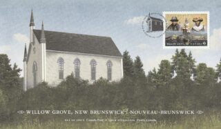 2021 Canada #3274 Black History Month: Willow Grove, New Brunswick FDC