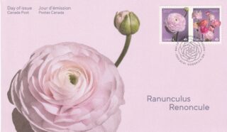 2023 Canada #3375 - 3376 Ranunculus FDC