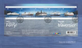 2023 Canada #3388 Let's Take the Ferry FDC