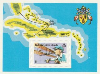 1978 Turks and Caicos Islands #353 Wilbur Wright and Flyer