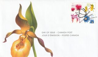 2005 Canada #2128 - 2131 Flower Definitives (2) FDC