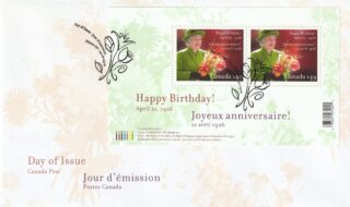 2006 Canada #2150 Queen Elizabeth II, 80th Birthday FDC
