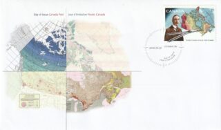2006 Canada #2160 Atlas of Canada Centenary FDC