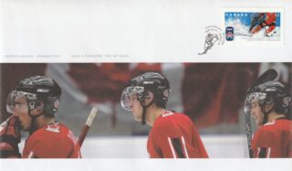 2008 Canada #2265 2008 IIHF World Championship: Hockey Players FDC