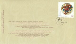 2011 Canada #2436 Art Canada: Daphne Odjig - Pow-wow Dancer FDC