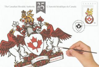 2013 Canada #S98 The Canadian Heraldic Authority, 25th Anniversary SEC
